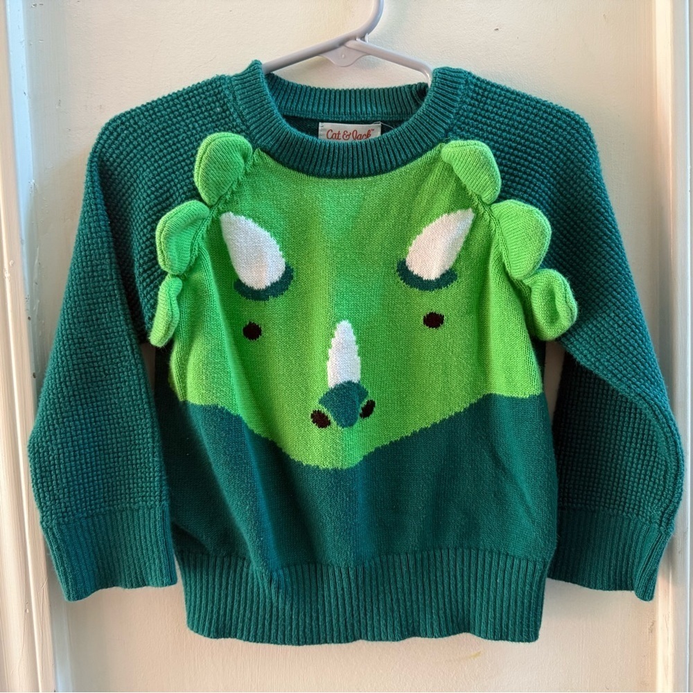 Cat & Jack Triceratops Sweater
